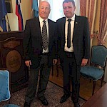 zasl. prof. dr. Šime Ivanjko in Gorazd Šifrer