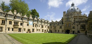 Brasenose College Univerze v Oxfordu in Great Britain