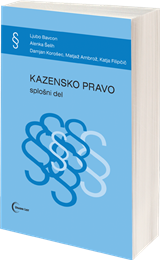 KNJIGA KAZENSKO PRAVO: Splošni del