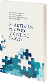 KNJIGA PRAKTIKUM ZA UVOD V CIVILNO PRAVO