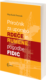 KNJIGA PRIROČNIK ZA UPORABO RDEČE IN RUMENE POG. FIDIC