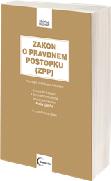 KNJIGA ZAKON O PRAVDNEM POSTOPKU 2017