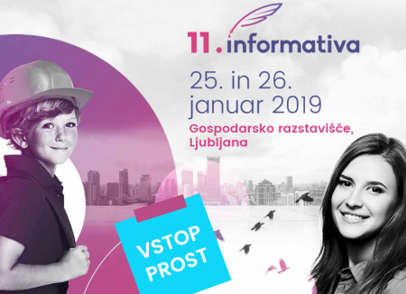 Informativa 2019 - obišči nas na Gospodarskem razstavišču v Ljubljani