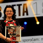 prof. dr. Verica Trstenjak, zmagovalka 20. Bob leta 2018; Foto: Sašo Bizjak