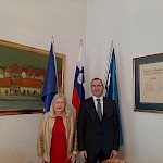 dekanica PF UM red. prof. dr. Vesna Rijavec in generalni državni tožilec g. Drago Šketa