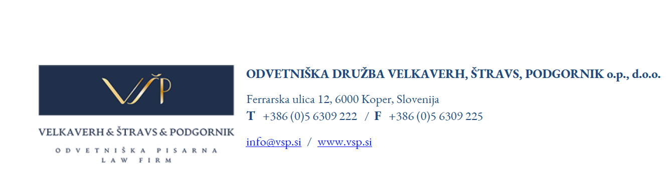 Odlična priložnost: možnost zaposlitve v Odvetniški družbi Velkaverh, Štravs, Podgornik o.p., d.o.o.