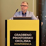 Izr. prof. dr. Renato Vrenčur na 6. Gradbeno-prostorsko-okoljski konferenci v Portorožu - Slika 1