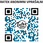 QR koda ki vodi do vprašalnika