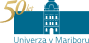 Logotip Univerze v Mariboru 50 let