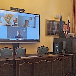 Jure Jakšič zagovarja doktorsko disertacijo na temo s področja meddržavnih tožb