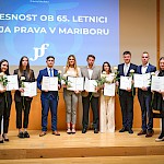 Osrednja slovesnost Pravne fakultete Univerze v Mariboru ob 65. letnici študija prava v Mariboru - Slika 15