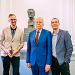 Dan zaslužnega profesorja dr. Vaneka Šiftarja - odkritje kipa - Slika 12