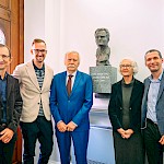 Dan zaslužnega profesorja dr. Vaneka Šiftarja - odkritje kipa - Slika 1