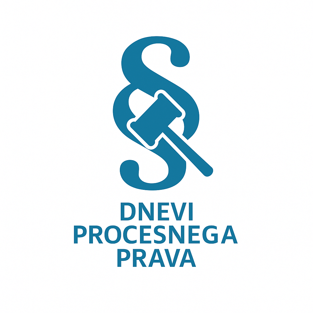 Logotip znanstvene konference Dnevi procesnega prava Logotip znanstvene konference Dnevi procesnega prava