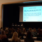 Predavanje dr. Damjana Kukovca v dvorani Mirarik.