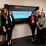 Anja Triller, Altina Lami, Nina Sumrak z mentoricama asist. Lino Burkelc Juras in Petro Zupančič