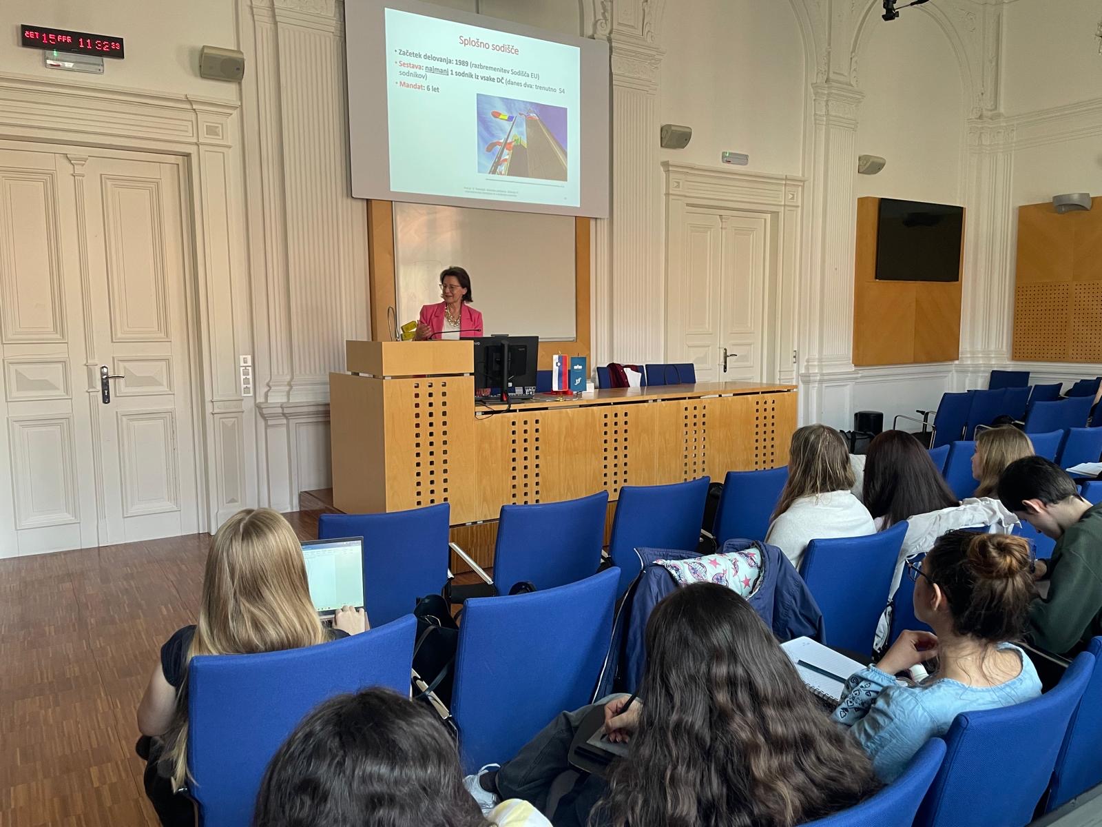 Predavanje prof. dr. Verice Trstenjak