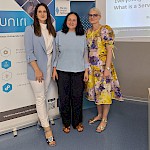 Prof. Hojnik and Students at the International Summer School of European Law at the Faculty of Law in Rijeka - Slika 1