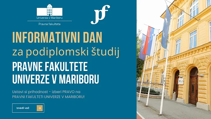 Plakat o informativnem dnevu za podiplomski študij