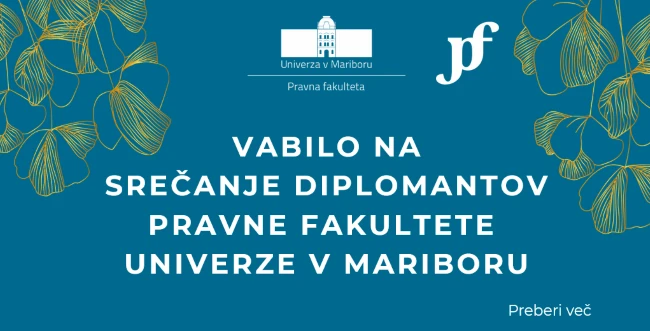 Plakat o vabilu na srečanje diplomantov